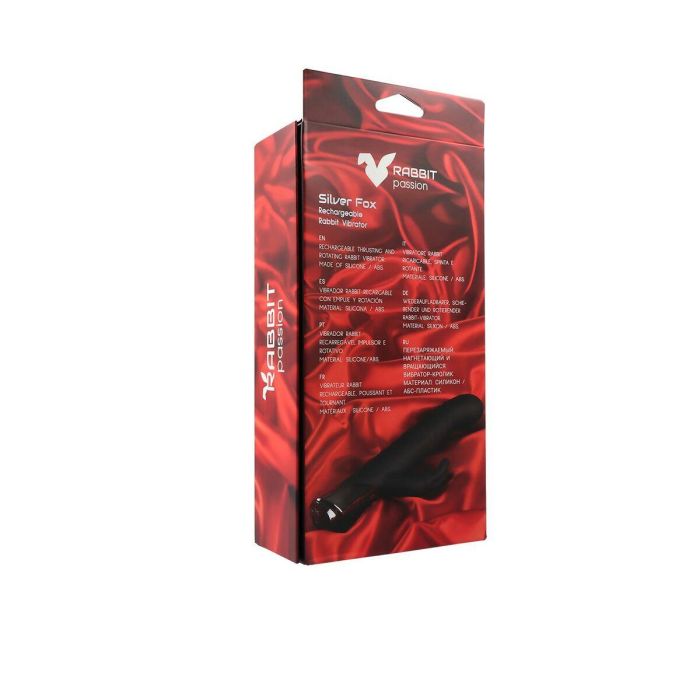 Vibrador Doble Estimulación Virgite Plateado 6 Vibrador Doble Estimulación Virgite Plateado 6
