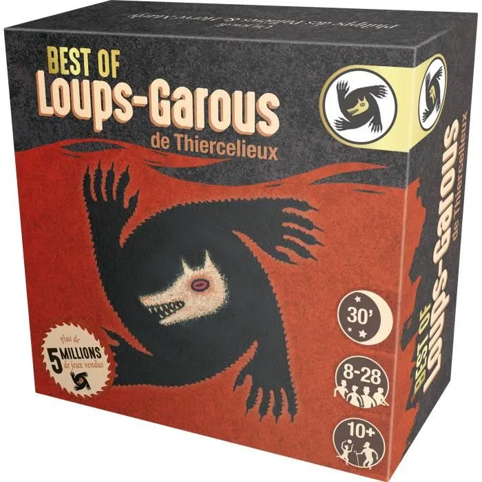 Asmodee Loups Garous de Thierceleux Best Of Juego de Mesa Juego de Roles Idioma Francés 2 Asmodee Loups Garous de Thierceleux Best Of Juego de Mesa Juego de Roles Idioma Francés 2