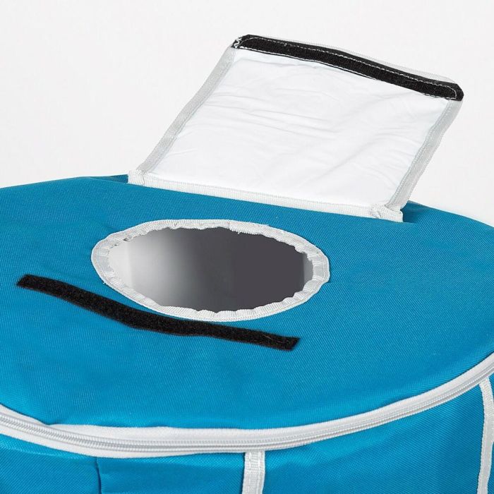 Nevera Portátil Aktive Azul Plegable Con soporte 43 x 85 x 43 cm (2 Unidades) 4