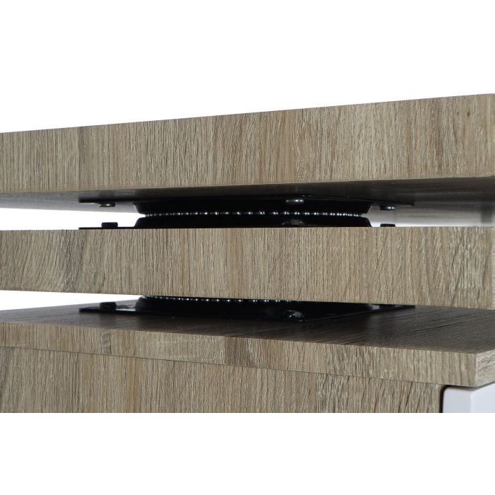 DKD Home Decor Escritorio Scandi Gris Natural 150 x 120 x 75 cm Metal MDF 6