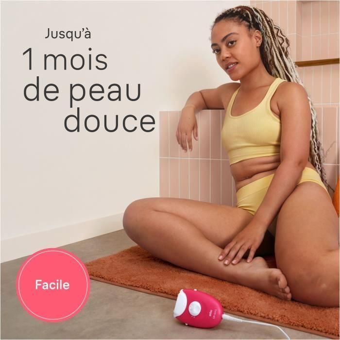 Braun BRA1710200272027 Depiladora eléctrica Silk-épil 3 3-202 con cable, Frambuesa, Piel suave durante semanas 3 Braun BRA1710200272027 Depiladora eléctrica Silk-épil 3 3-202 con cable, Frambuesa, Piel suave durante semanas 3