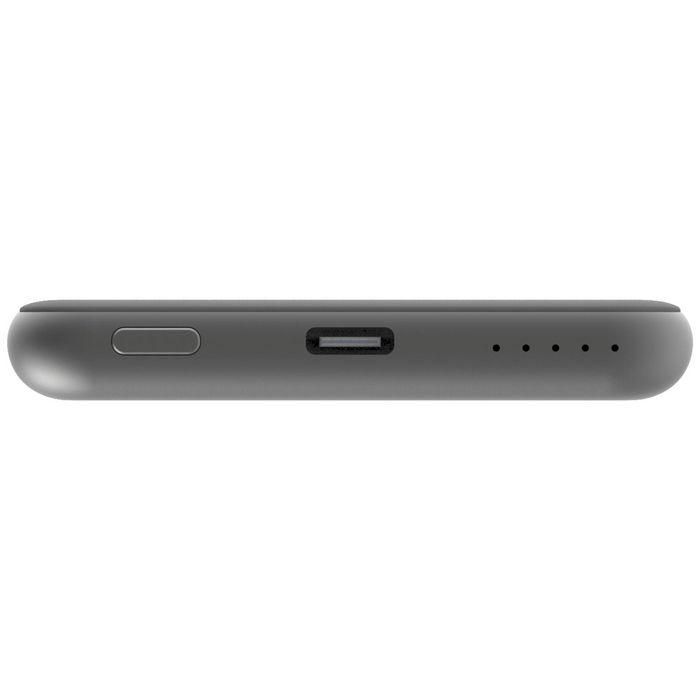 Verbatim Charge 'n' Go Power Bank Magnético Inalámbrico 5000mAh, Carga Rápida 15W / PD20W con USB-C y Diseño Delgado Gris 1