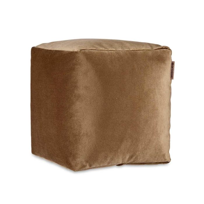 Puff Cuadrado Terciopelo 30X30Cm Marron Giftdecor (4 Unidades) 1 Puff Cuadrado Terciopelo 30X30Cm Marron Giftdecor (4 Unidades) 1