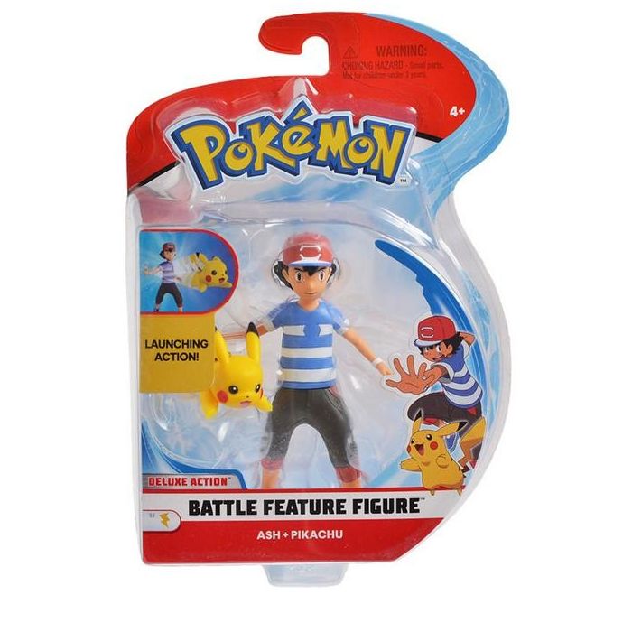Jazwares Figura Pokemon Heroe Con Mecanismo Articulada Para Niños 3