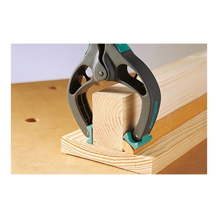 Wolfcraft Pinza de Resorte Profesional 60 mm Uso Doméstico Metal/PVC Verde 1