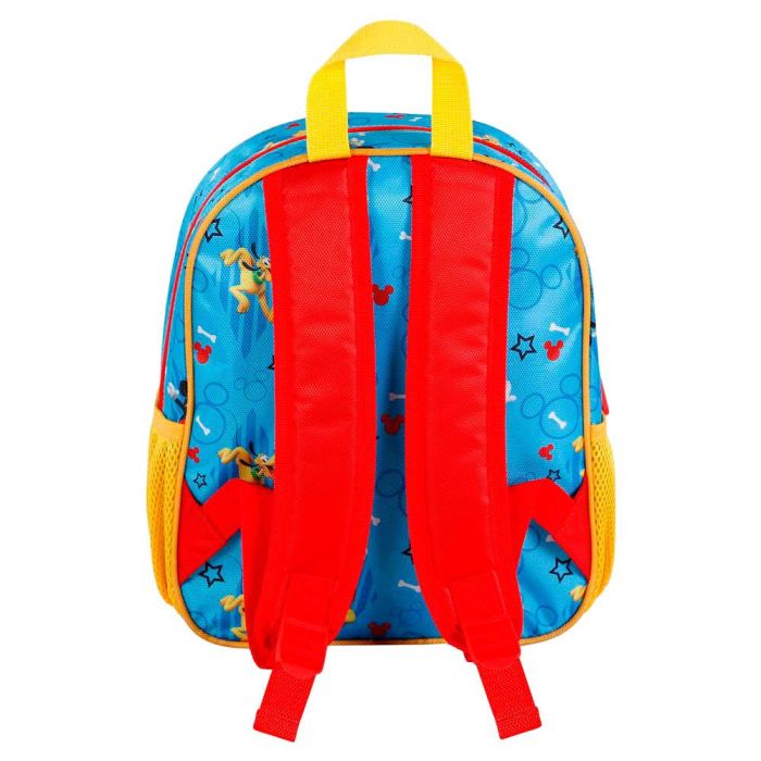 Mochila 3D Pequeña Pal Disney Mickey Mouse Azul 2