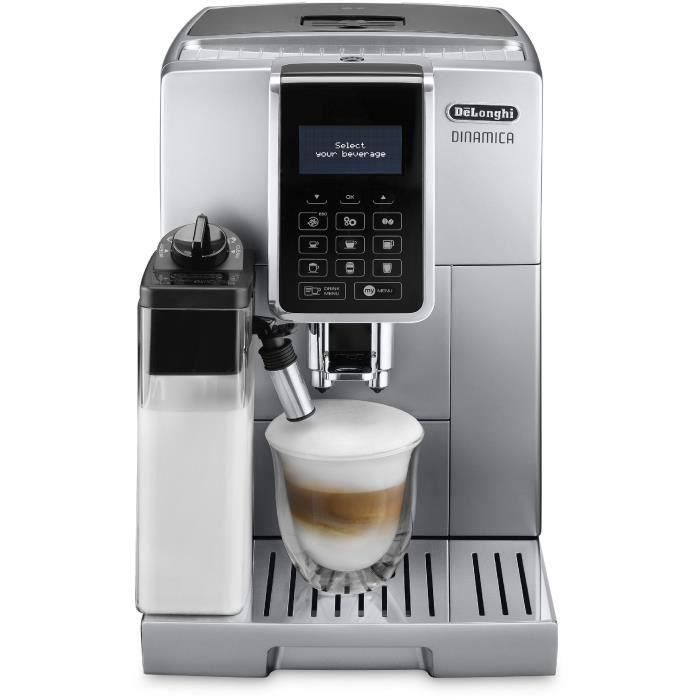 Delonghi ECAM 350.75.S Cafetera espresso automática Dinamica Pantalla Táctil Capuccino 1 toque Jarra Leche 300g Granos Plata 1 Delonghi ECAM 350.75.S Cafetera espresso automática Dinamica Pantalla Táctil Capuccino 1 toque Jarra Leche 300g Granos Plata 1