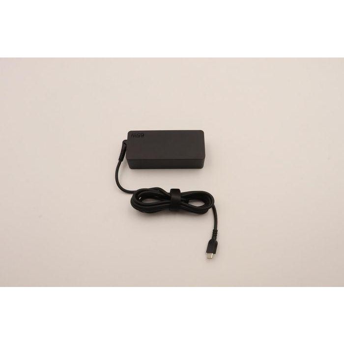 Lenovo AC power adapter with 65W output, supports 20V, 15V, 9V, 5V voltages, designed for worldwide use, 3-phase. 7 Lenovo AC power adapter with 65W output, supports 20V, 15V, 9V, 5V voltages, designed for worldwide use, 3-phase. 7