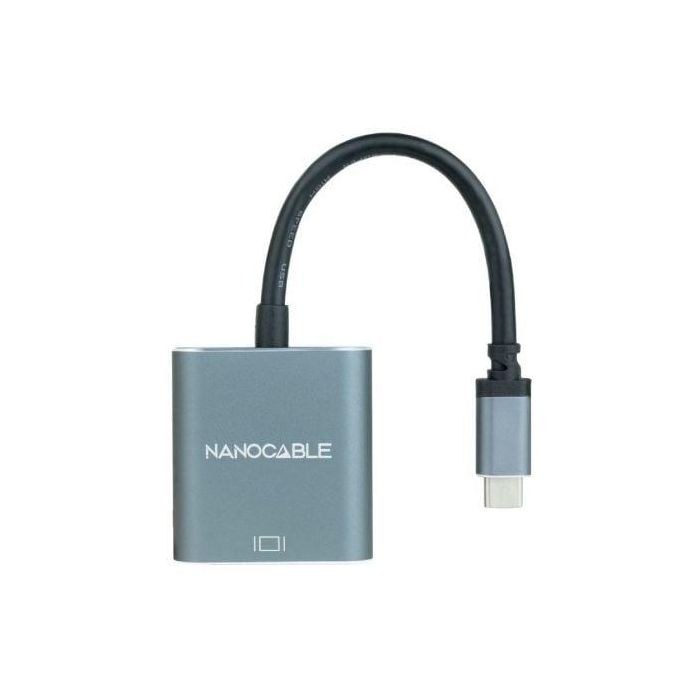 Adaptador USB a VGA NANOCABLE 10.16.4101-G (1 unidad) 2 Adaptador USB a VGA NANOCABLE 10.16.4101-G (1 unidad) 2
