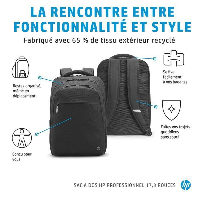 Mochila Hp 17.3 Pulgadas Professional Backpack 11