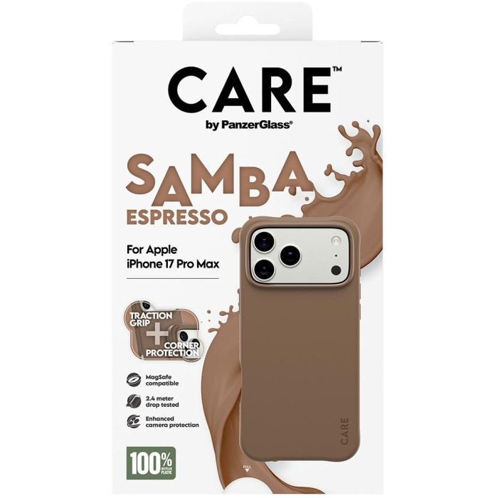 CARE Case Fashionable MagSafe iPhone 17 Pro Max Espresso 2 CARE Case Fashionable MagSafe iPhone 17 Pro Max Espresso 2