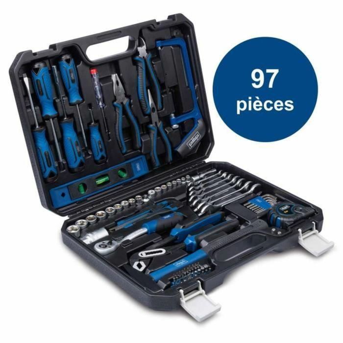 Scheppach WZK120 SCH4046664245094 Maleta de Herramientas de 97 Piezas 0 Scheppach WZK120 SCH4046664245094 Maleta de Herramientas de 97 Piezas 0
