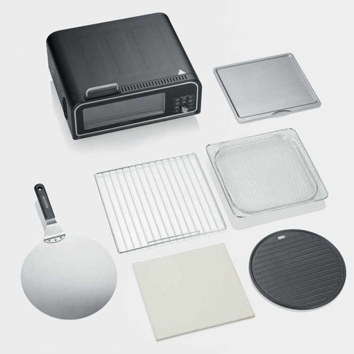 Horno de pizza SEVERIN - PG8575 - Piedra para pizza diámetro 29cm - Capacidad 18L - 2000W 6 Horno de pizza SEVERIN - PG8575 - Piedra para pizza diámetro 29cm - Capacidad 18L - 2000W 6