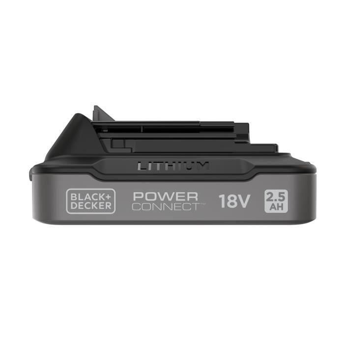 Batería de 18 V y 2,5 Ah - BLACK&DECKER - BDL2518S-XJ - Con índice de carga 1