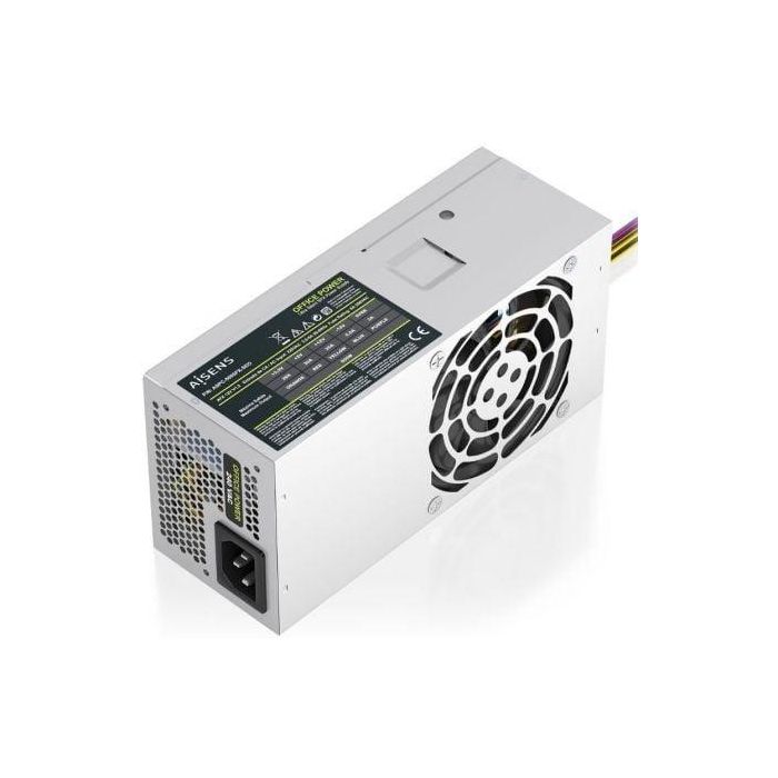 Aisens ASPC-500TFX-SEO Fuente de Alimentación TFX 500W 8cm Plata