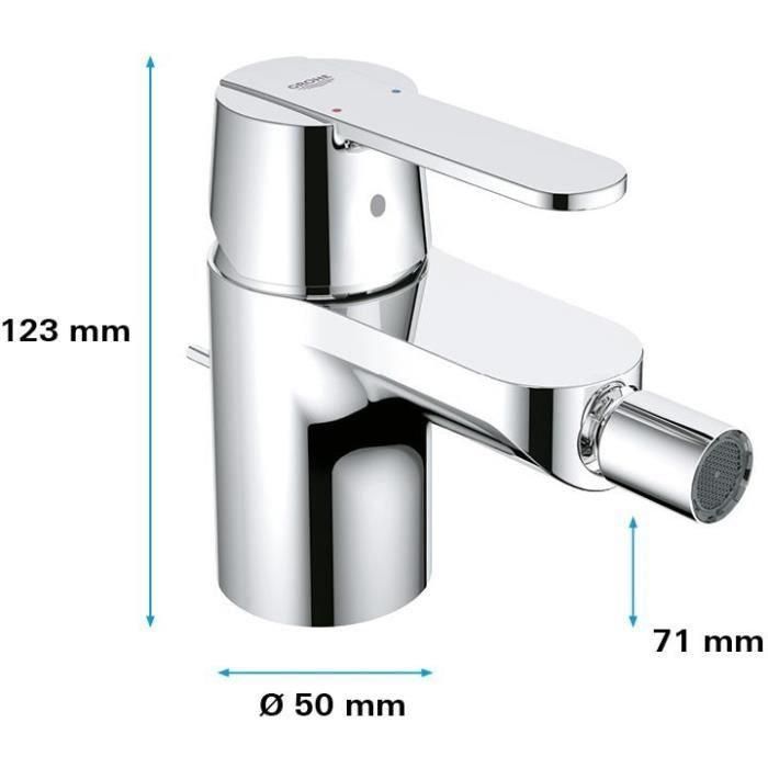 GROHE - Mezclador monomando de bidé - Tamaño S 2 GROHE - Mezclador monomando de bidé - Tamaño S 2