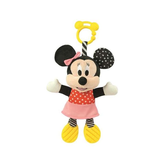 Clementoni Sonajero Minnie Peluche Texturas con Mordedor 18x28x11 cm 7