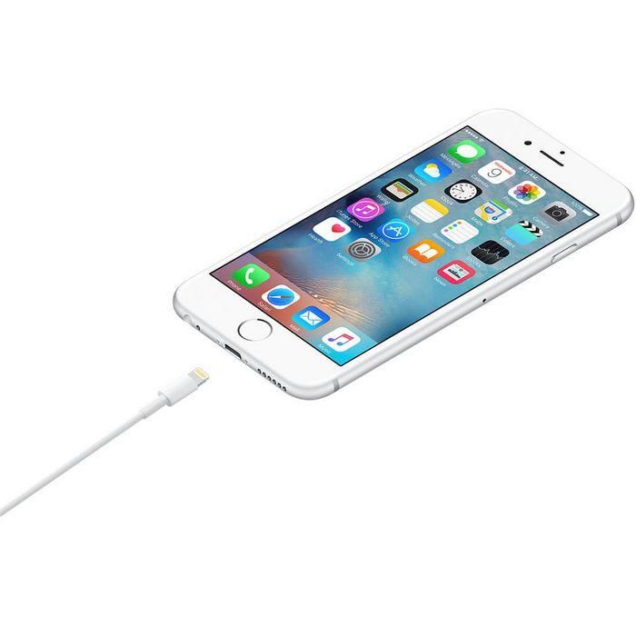 Cable USB a Lightning Apple MUQW3ZM/A Blanco 1 m (1 unidad) 1 Cable USB a Lightning Apple MUQW3ZM/A Blanco 1 m (1 unidad) 1