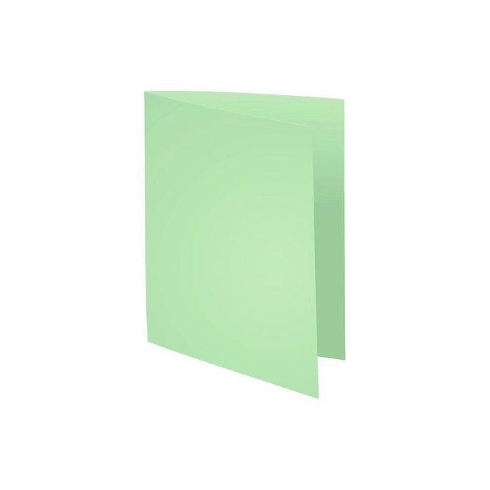 Exacompta Subcarpeta de cartulina DIN A4 verde 220 gr, 100% reciclada, certificada Blue Angel
