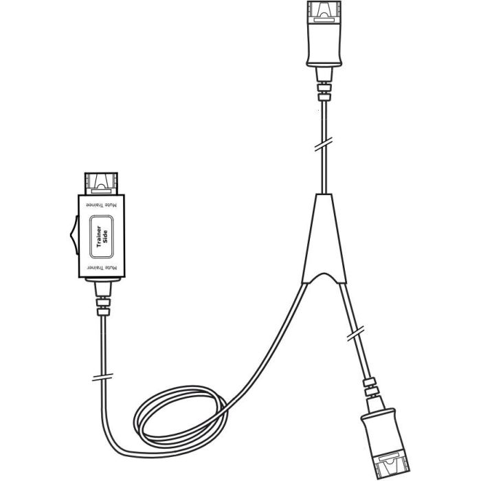 Snom Headset Trainer Y-cable para Snom A100