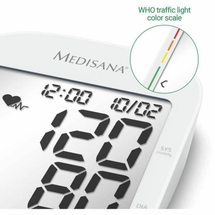 Medisana BU 535 Tensiómetro parlante con 6 idiomas, pantalla grande, dígitos XXL, medición de arritmias y 240 memorias 2 Medisana BU 535 Tensiómetro parlante con 6 idiomas, pantalla grande, dígitos XXL, medición de arritmias y 240 memorias 2