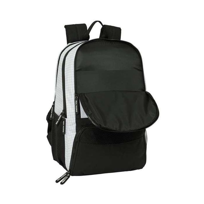Mochila de Pádel Real Madrid C.F. 24/25 Blanco Gris 5 Mochila de Pádel Real Madrid C.F. 24/25 Blanco Gris 5