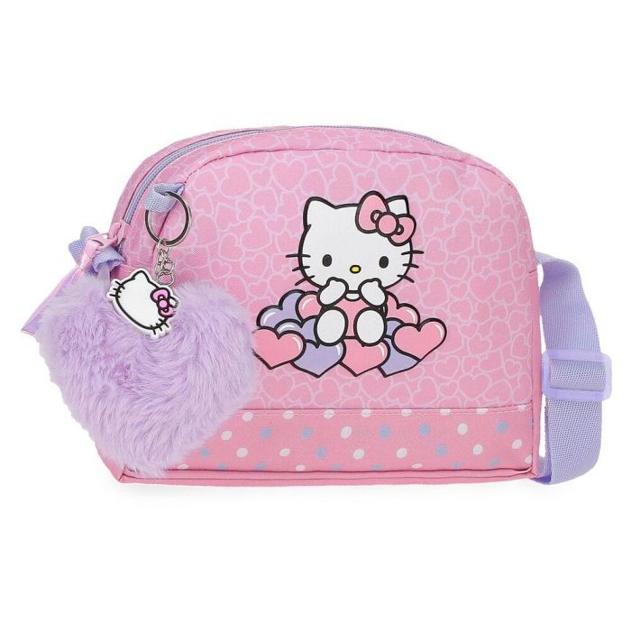 JOUMMA BAGS Bandolera Hello Kitty Hearts & Dots 20,5x16,5x6cm