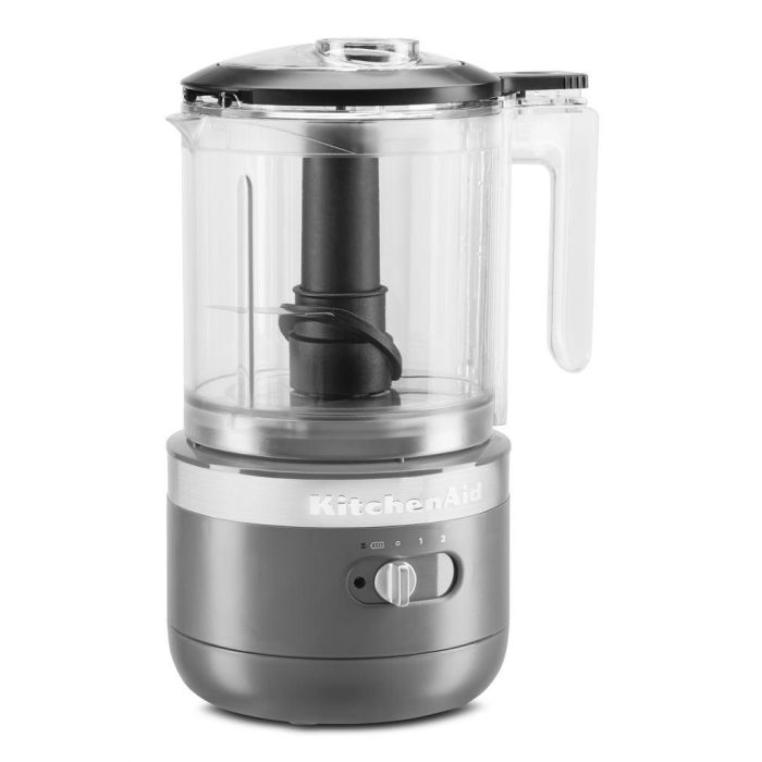 Kitchenaid 5KFCB519 EDG Picadora de Alimentos Inalámbrica Gris Marengo con Batería de 12V y Bol de 1.18L 2