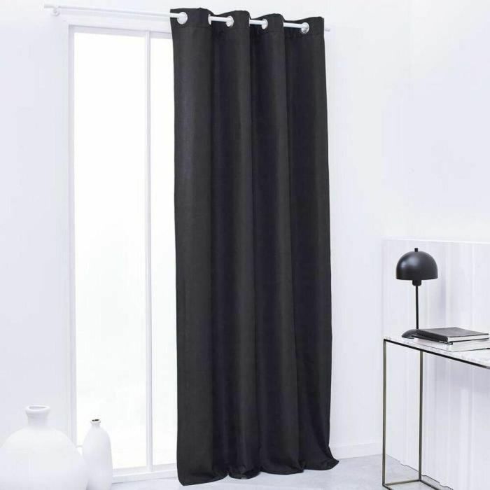 Today Cortina Aislante Térmica Essential Uni Poliéster para Hogar - Protección Frío y Calor 140x240 cm Carbón 1 Today Cortina Aislante Térmica Essential Uni Poliéster para Hogar - Protección Frío y Calor 140x240 cm Carbón 1