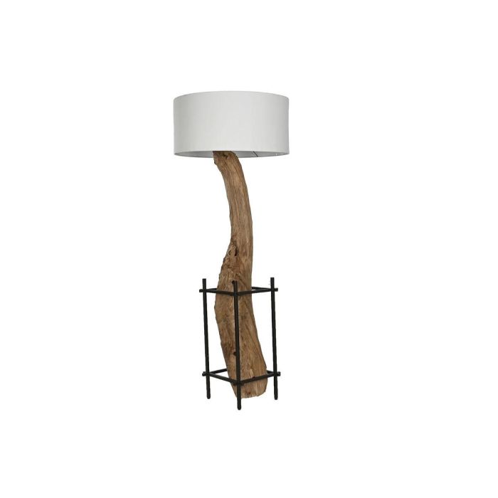 Lámpara de Techo Home ESPRIT Hierro madera de teca 65 x 65 x 50 cm Lámpara de Techo Home ESPRIT Hierro madera de teca 65 x 65 x 50 cm