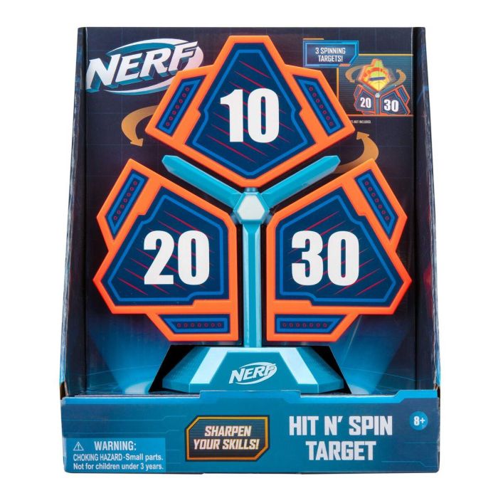 Diana nerf elite hit n spin target. con paneles giratorios y puntuaciones diferentes 18 x 10 x 22 cm 4 Diana nerf elite hit n spin target. con paneles giratorios y puntuaciones diferentes 18 x 10 x 22 cm 4