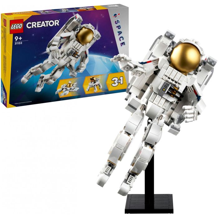 Lego 31152 Astronauta Espacial articulado 3 en 1, juguete de construcción, para niños +9 años 11 Lego 31152 Astronauta Espacial articulado 3 en 1, juguete de construcción, para niños +9 años 11