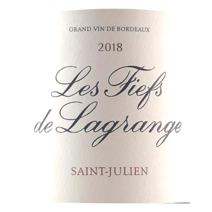 Los feudos de Lagrange 2017 Saint Julien - Vino tinto de Burdeos 1