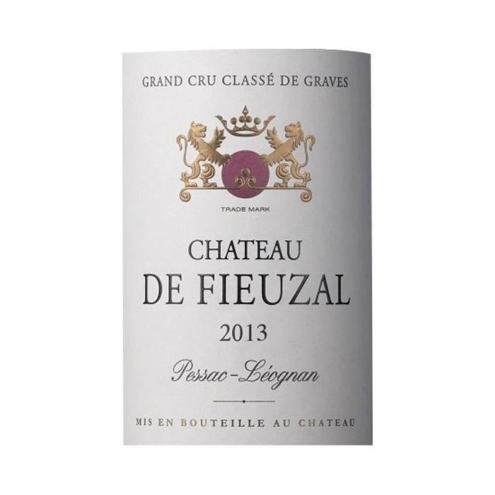 Château de Fieuzal 2013 Pessac-Léognan Grand Cru Classé - Vino tinto burdeos 1