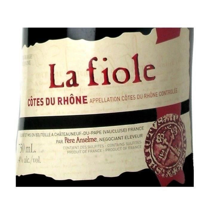 El vial Côtes du Rhône - Vino tinto de Côtes du Rhône 1