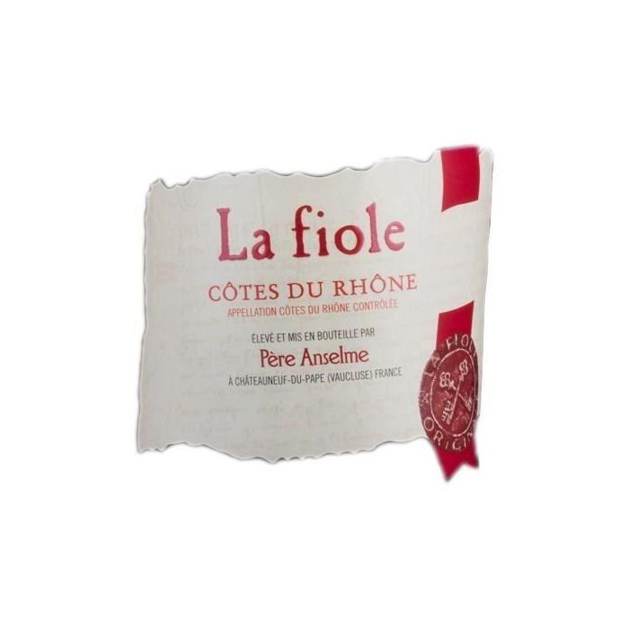 Magnum Pere Anselme La Fiole 2021 Côtes du Rhône - Vino tinto del Valle del Ródano 1