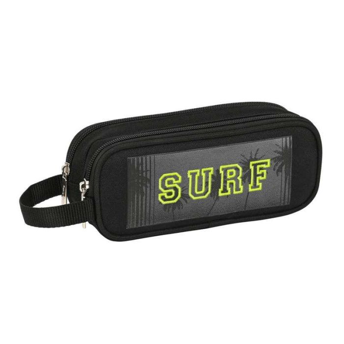 Portatodo Doble Safta Surf Negro (21 x 8 x 6 cm) 3 Portatodo Doble Safta Surf Negro (21 x 8 x 6 cm) 3