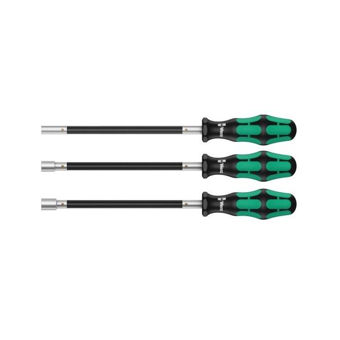 Wera 391/3 05135311001 Juego Destornilladores Planos para Abrazaderas de Manguera, 3 Piezas (6, 7, 8 x 167 mm) 0 Wera 391/3 05135311001 Juego Destornilladores Planos para Abrazaderas de Manguera, 3 Piezas (6, 7, 8 x 167 mm) 0