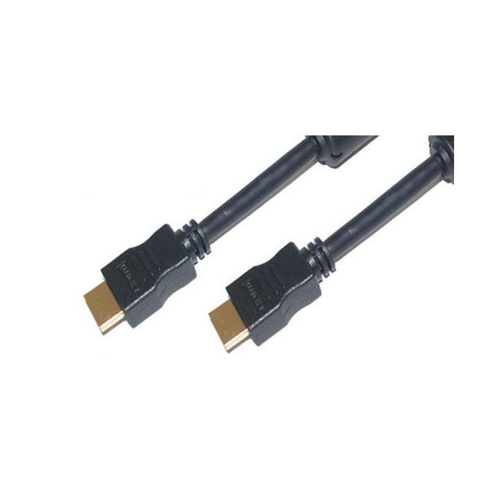 HDMI (ST-ST) 5m Anschlusskabel 4K Ferrit vergoldet Schwarz