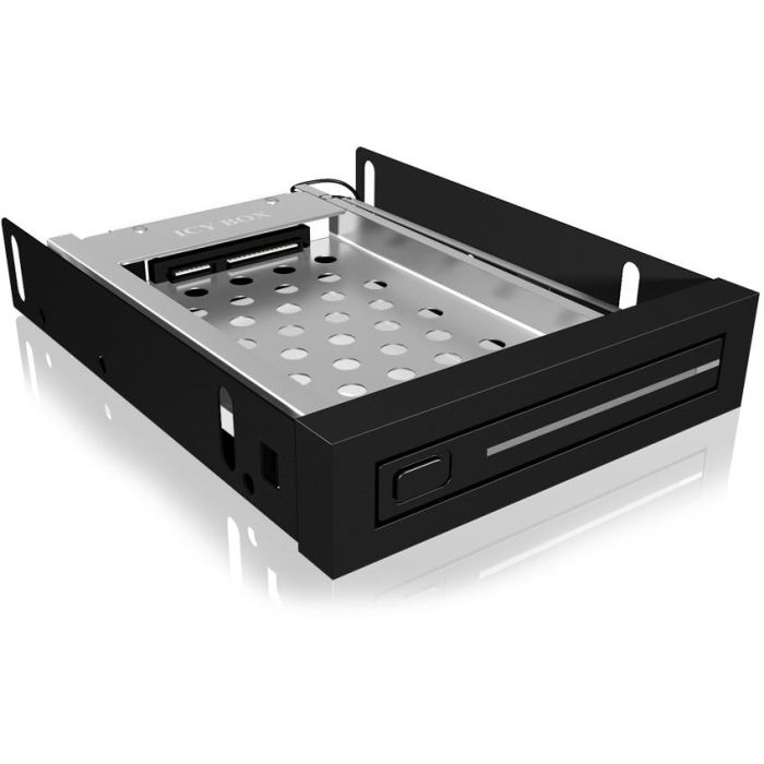 Wechselrahmen. 1xSATA 2.5" zu 1xSATA Host. trägerlos. für 3.5" Schacht ICY BOX 3 Wechselrahmen. 1xSATA 2.5" zu 1xSATA Host. trägerlos. für 3.5" Schacht ICY BOX 3