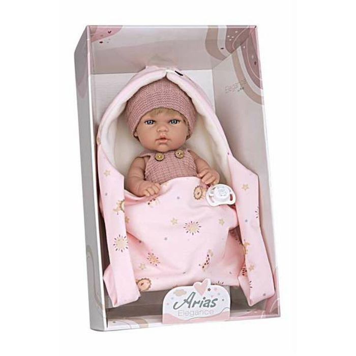 Muñeca elegance 30 cm natal rosa c/portabebe (cuerpo vinyl, sexo niña) 3 Muñeca elegance 30 cm natal rosa c/portabebe (cuerpo vinyl, sexo niña) 3