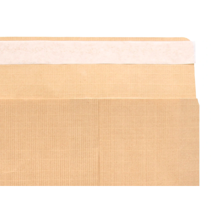 Liderpapel Bolsa Fuelle Kraft Armado 280x365x50mm Solapa Tira Silicona 155gr Caja 50 Unidades 6