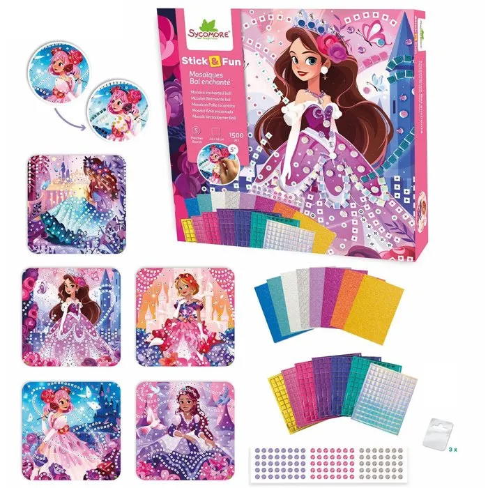 Sycomore AABOA97748 Mosaicos Stick'N Fun Bola Encantada Edades 5+ 1 Sycomore AABOA97748 Mosaicos Stick'N Fun Bola Encantada Edades 5+ 1