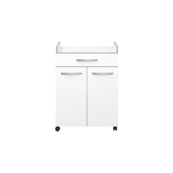 HARMONY Carrito de cocina L 60cm - Blanco mate 2 HARMONY Carrito de cocina L 60cm - Blanco mate 2