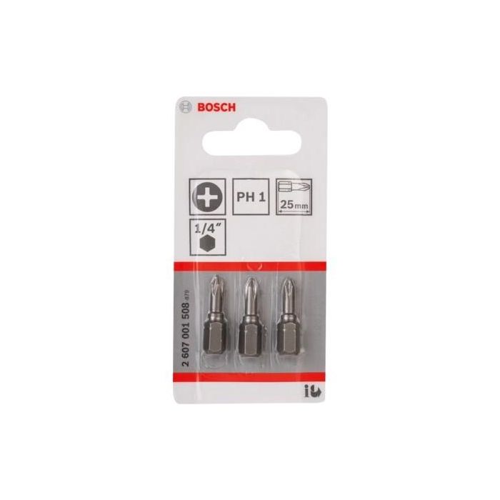 Bosch 3ST PH Kreuzs. Bit Gr. 1 XH 25mm 1