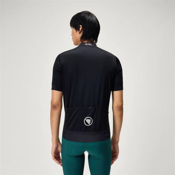 Maillot de ciclismo Endura Fs260 S/S Negro 1
