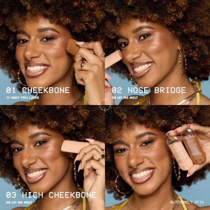 Set de Maquillaje NYX BUTTERMELT STIX Set de Maquillaje NYX BUTTERMELT STIX