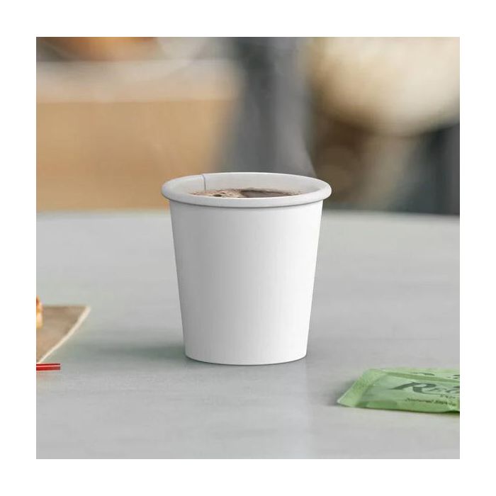 Set de 50 vasos blancos de cartón 80 cc Algon (36 Cajas) 1 Set de 50 vasos blancos de cartón 80 cc Algon (36 Cajas) 1