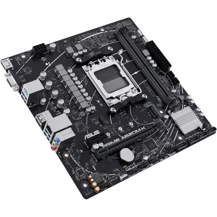Asus 90MB1F40-M0EAY0 Placa Base Prime A620M-K Micro ATX Socket AM5 AMD A620 DDR5 PCIe 4.0 M.2 HDMI VGA USB 3.2 Gen 1 4