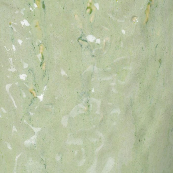 Jarrón Verde Cerámica Decoración 28,50 X 27,50 X 46,50 cm